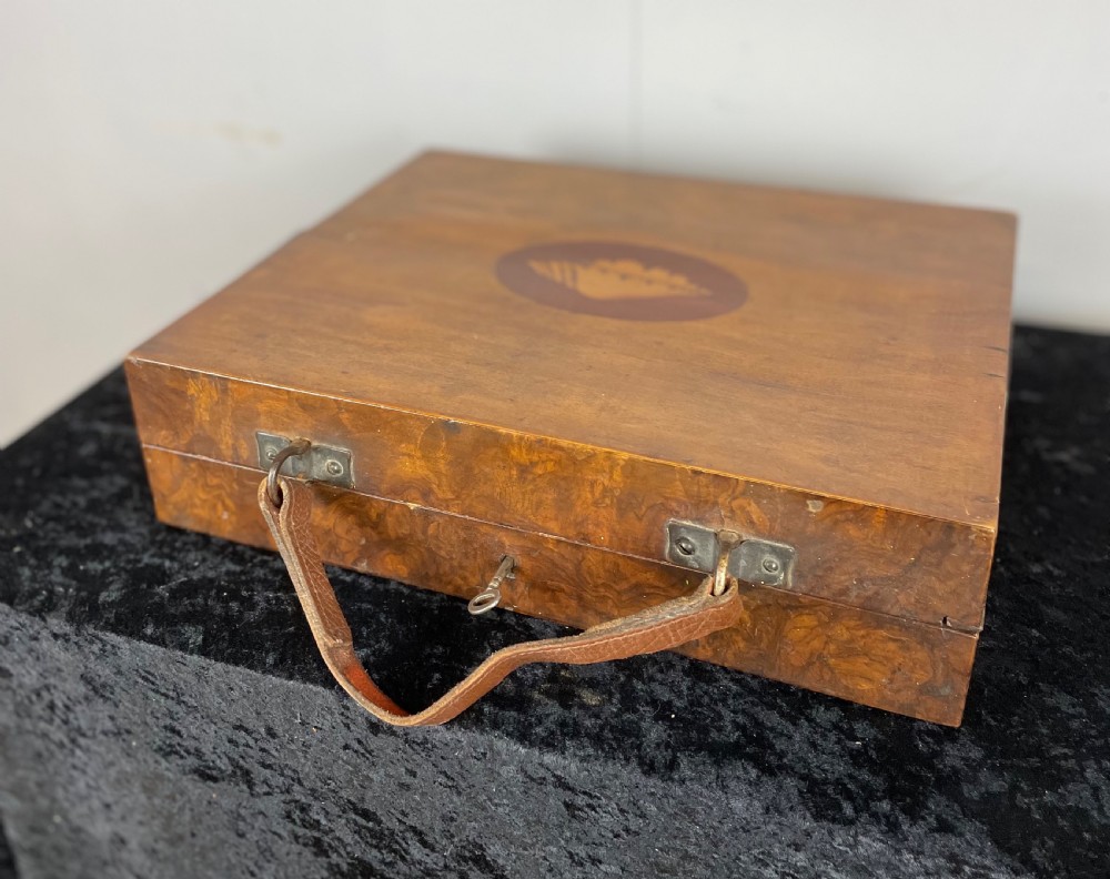 Edwardian inlaid artists box  View VIII