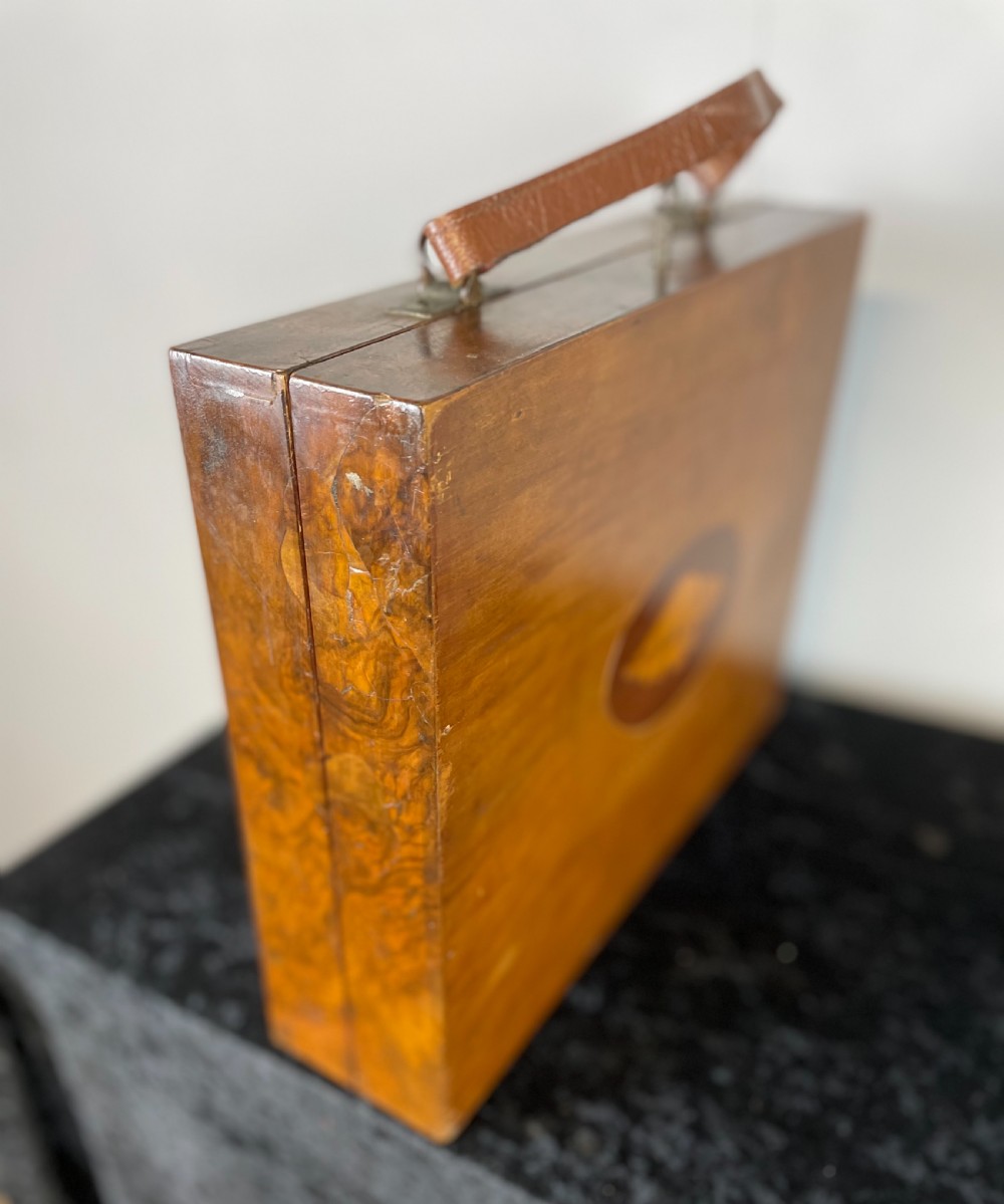 Edwardian inlaid artists box  View XI