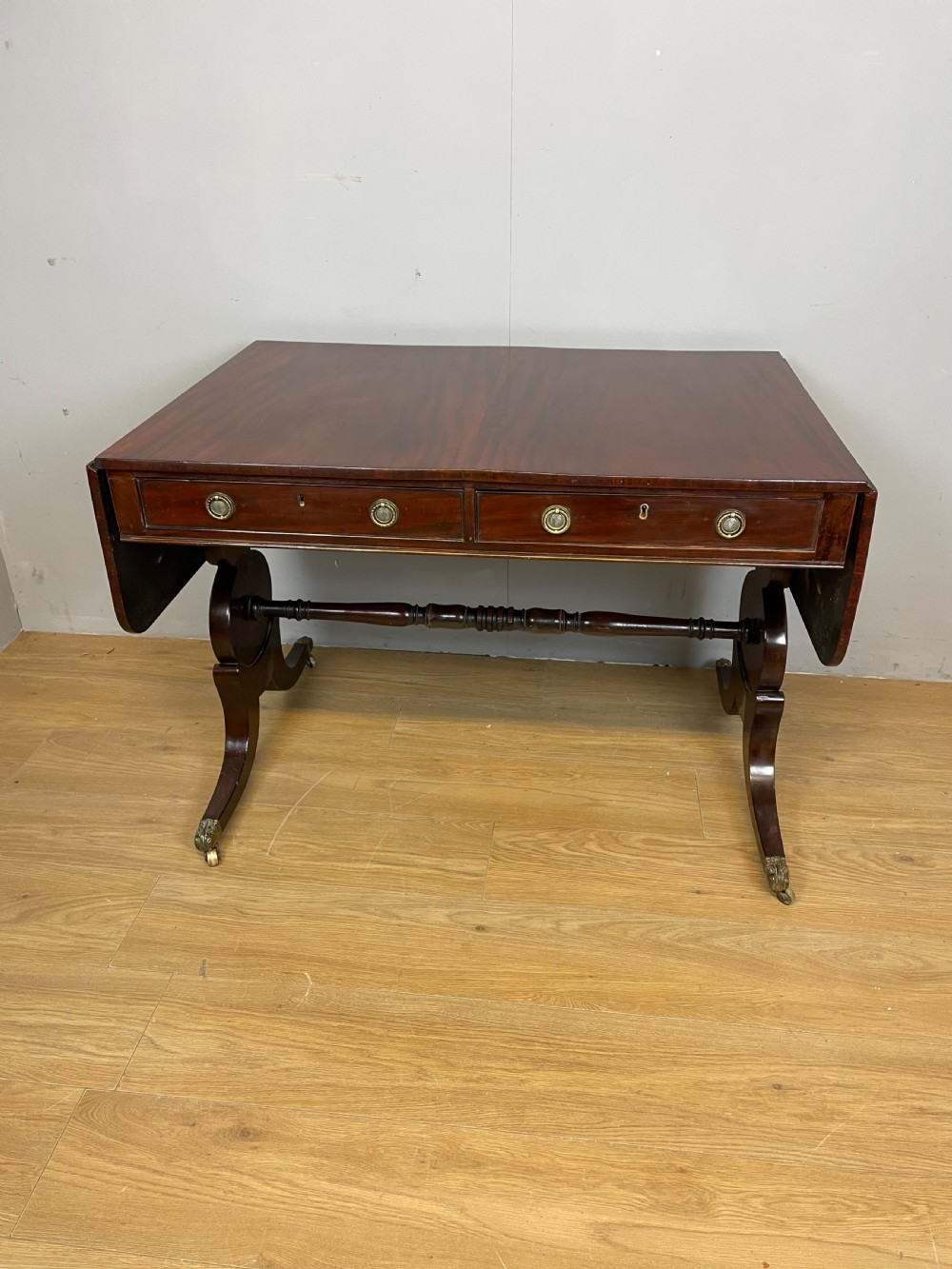 Regency mahogany sofa table circa 1835 View III