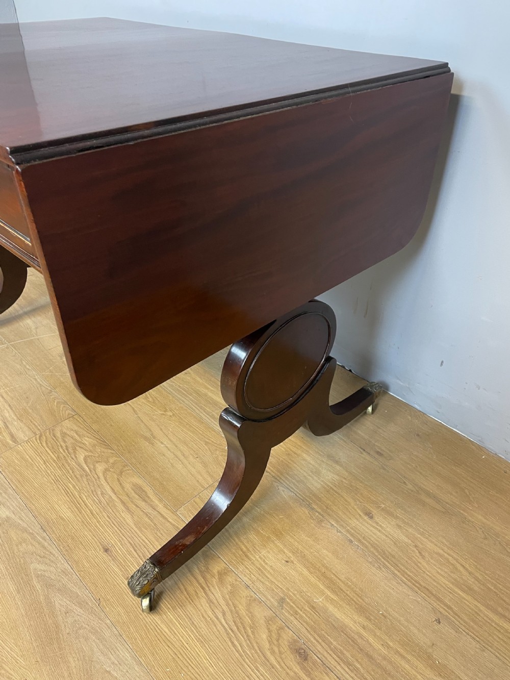 Regency mahogany sofa table circa 1835 View IV