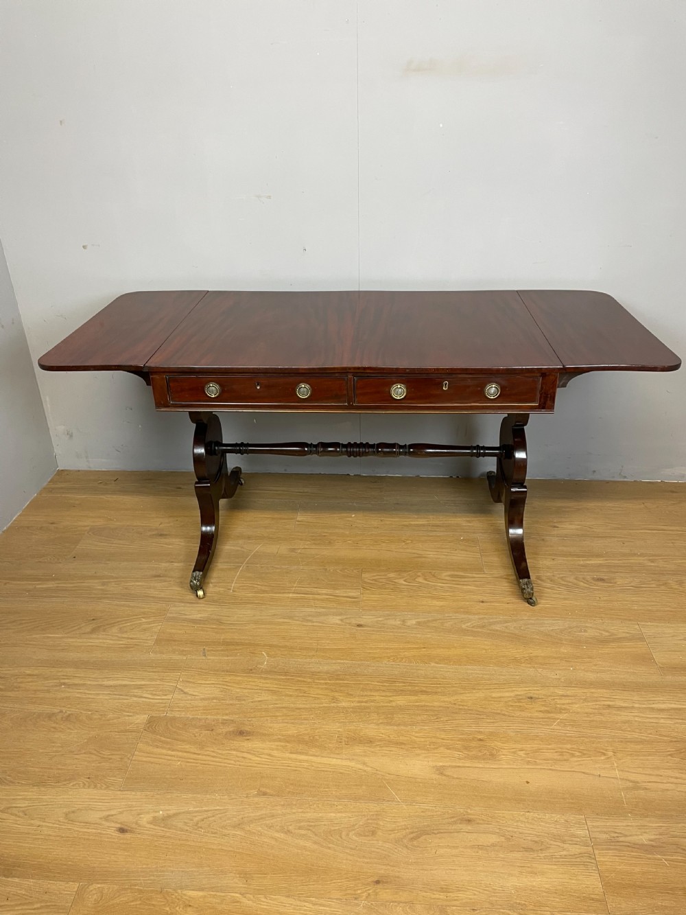 Regency mahogany sofa table circa 1835 View VI