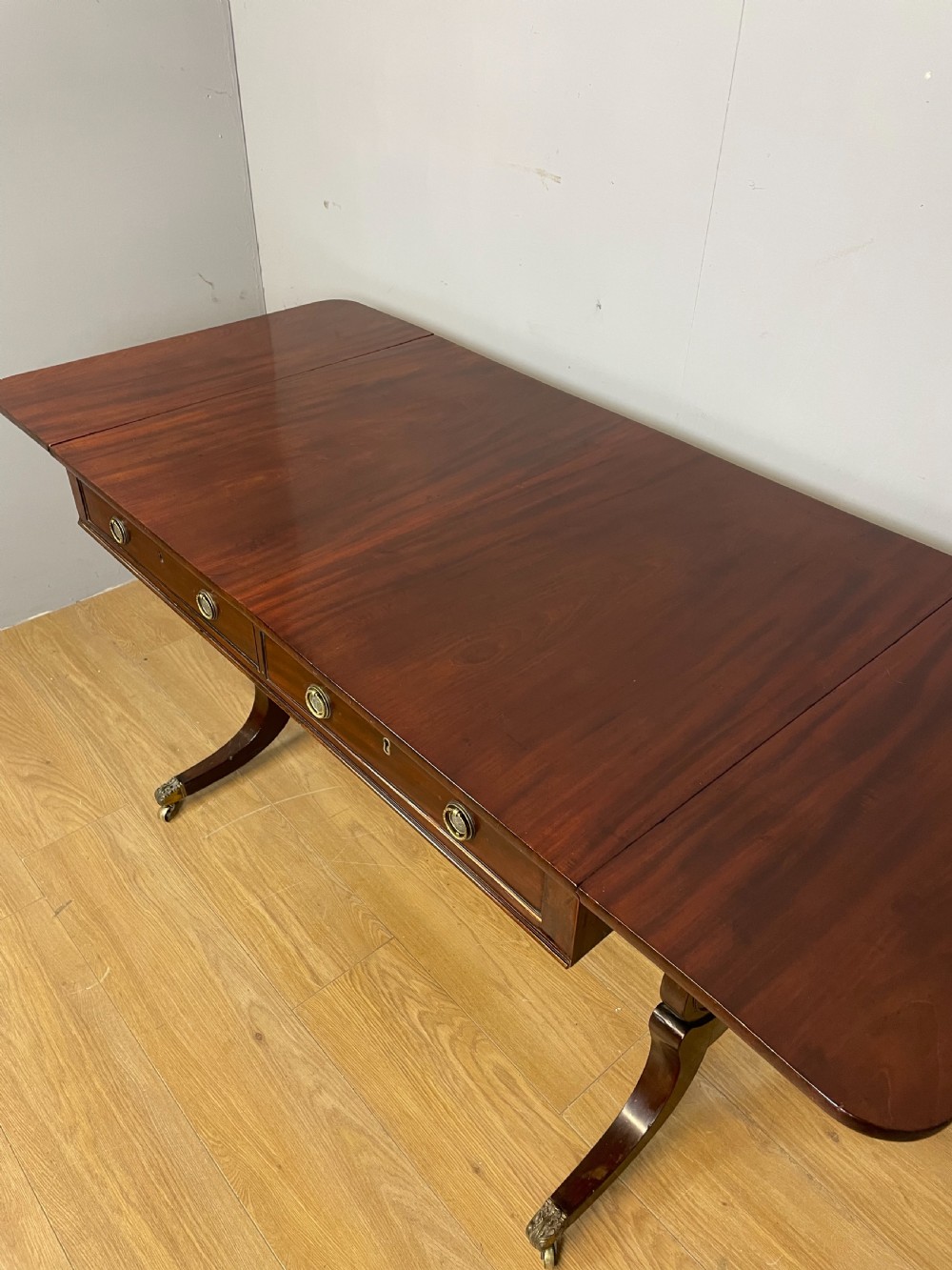 Regency mahogany sofa table circa 1835 View VII