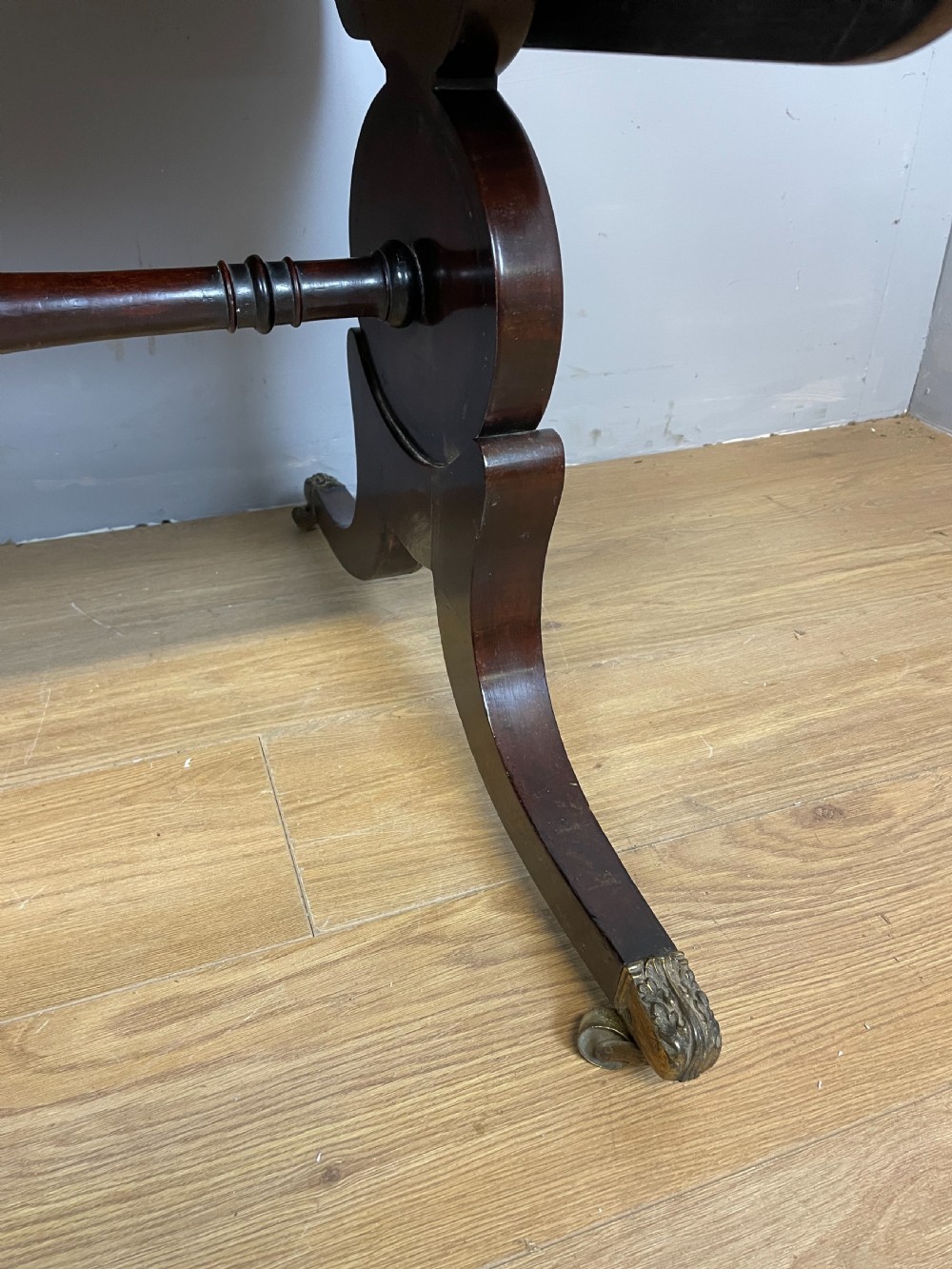Regency mahogany sofa table circa 1835 View XI