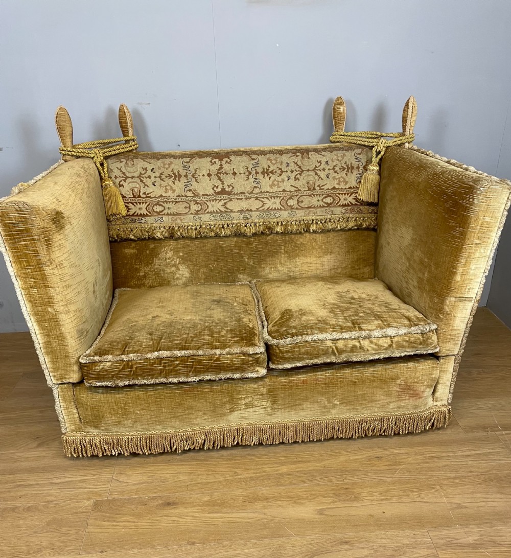 Country House Knole sofa circa 1900