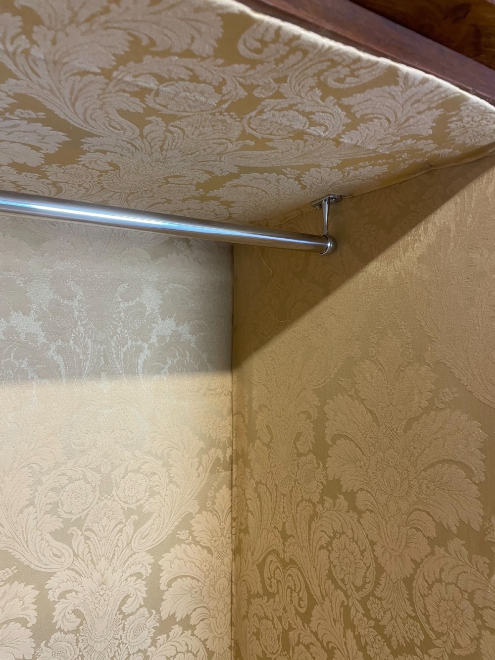 Arts and crafts golden oak triple wardrobe  View XV