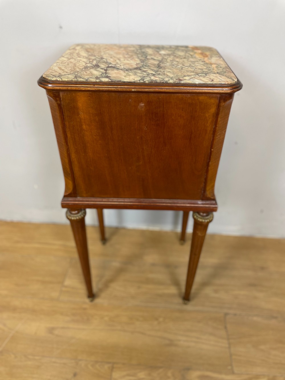 Marble topped inlaid and ormolu mounted side cabinet  View XIII