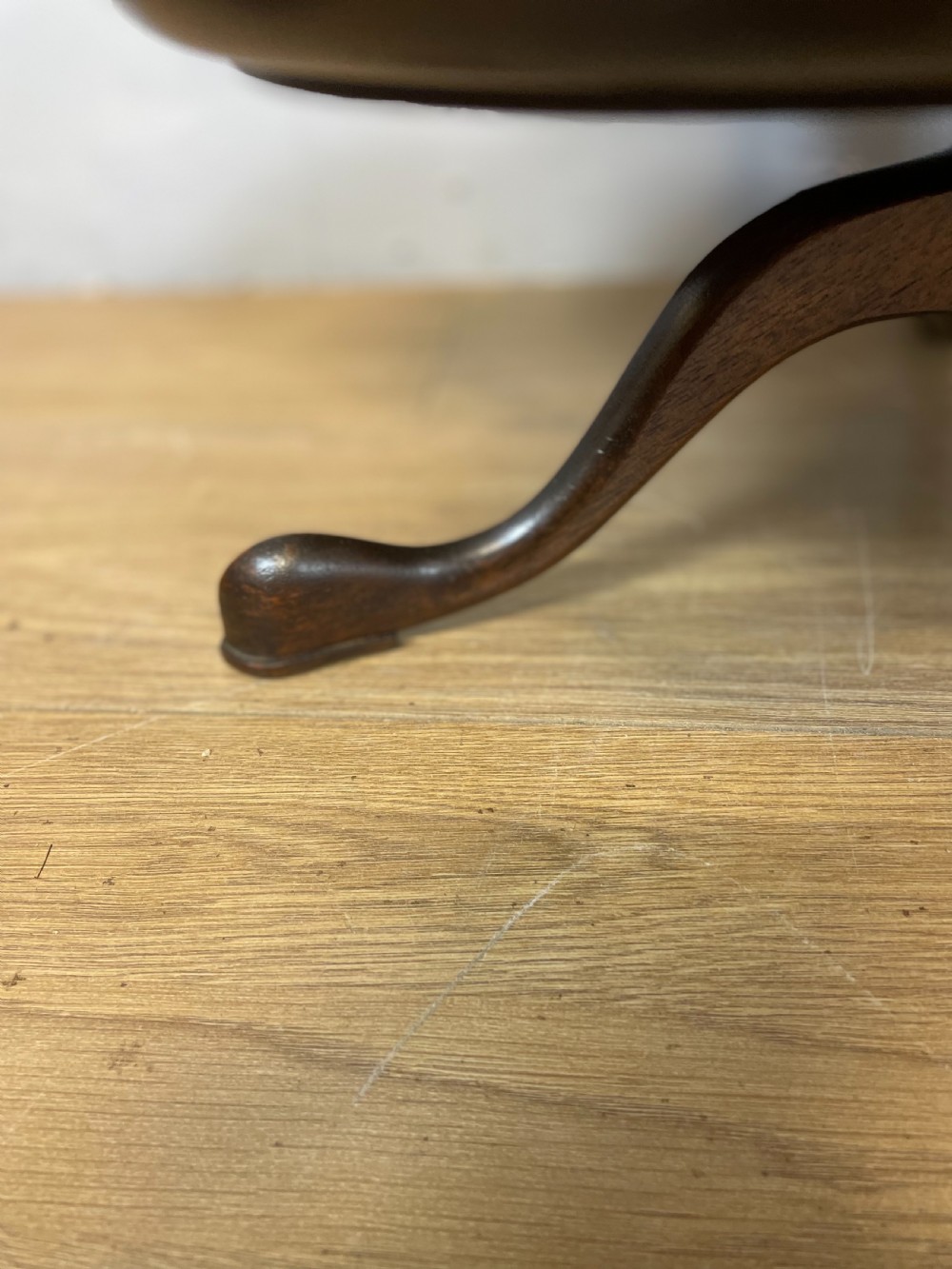Nineteenth century mahogany lazy Susan  View VI