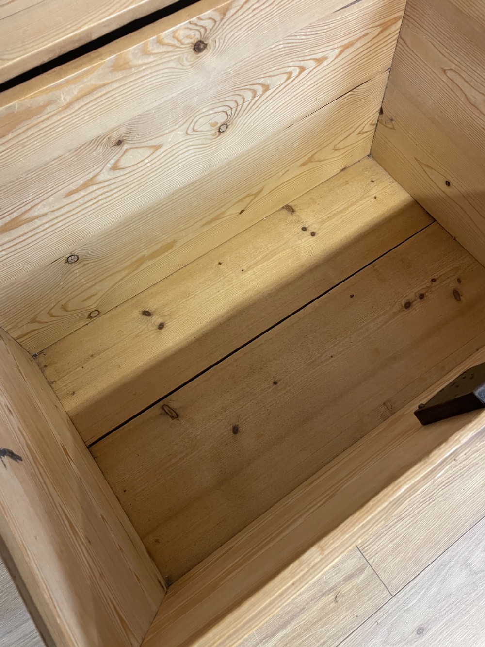 Nineteenth century dome topped pine trunk  View VIII