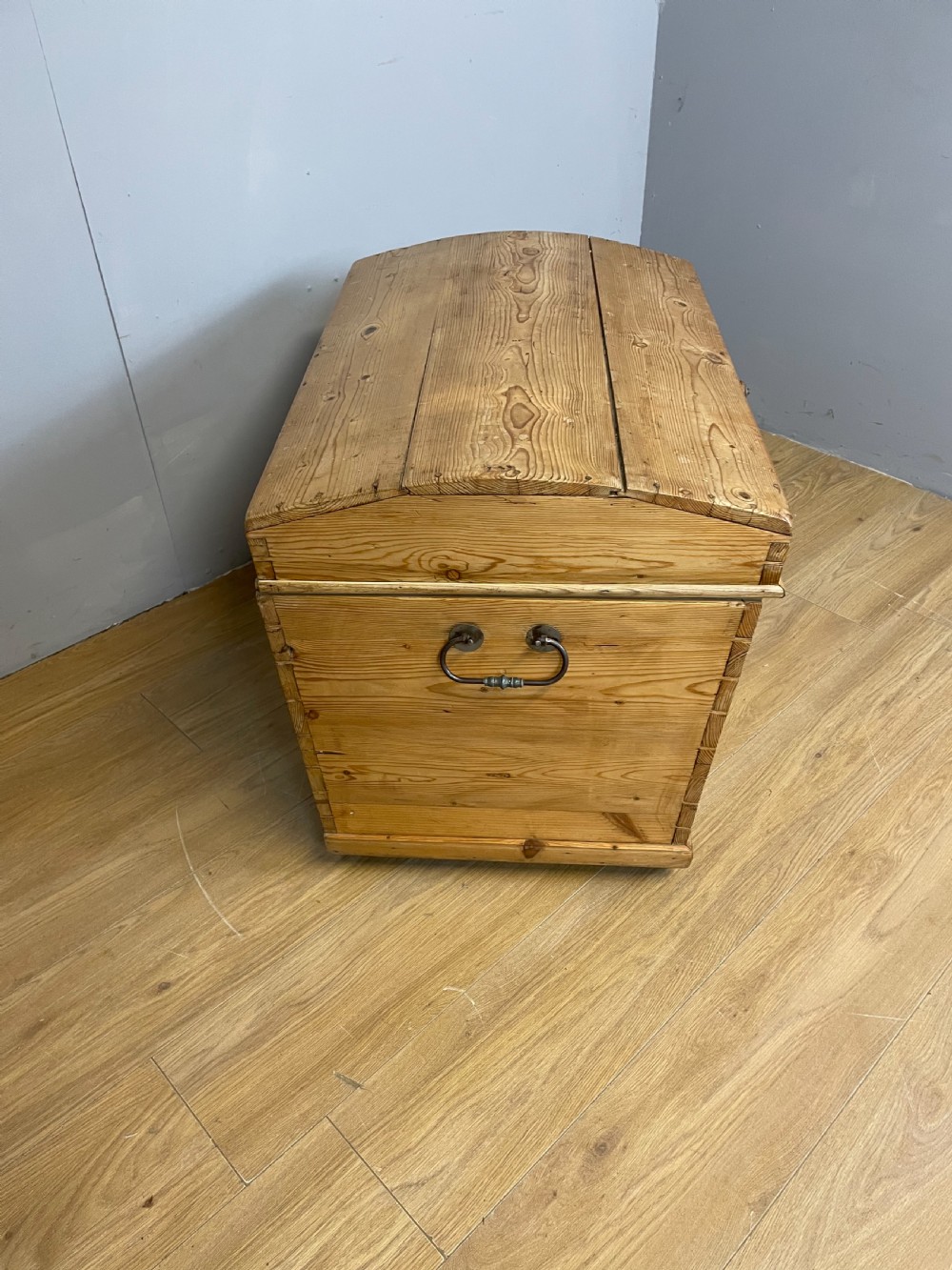 Nineteenth century dome topped pine trunk  View IX