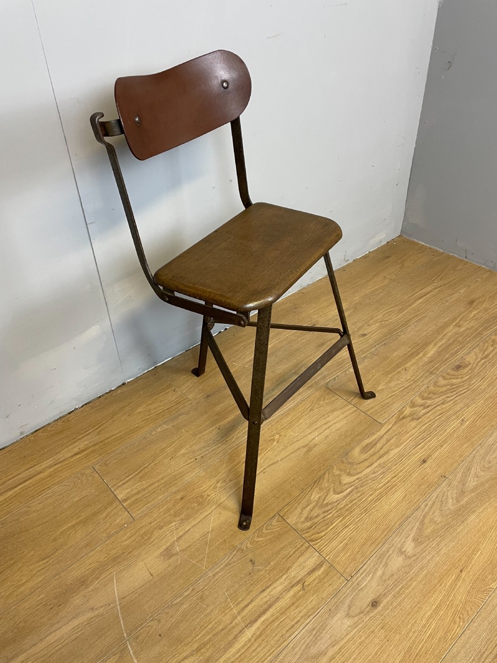 Edwardian industrial chair  View II