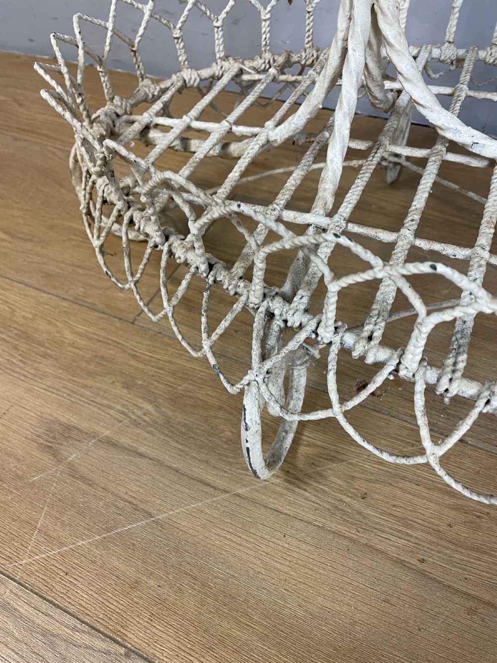 Victorian wirework two tier plant stand  View VIII