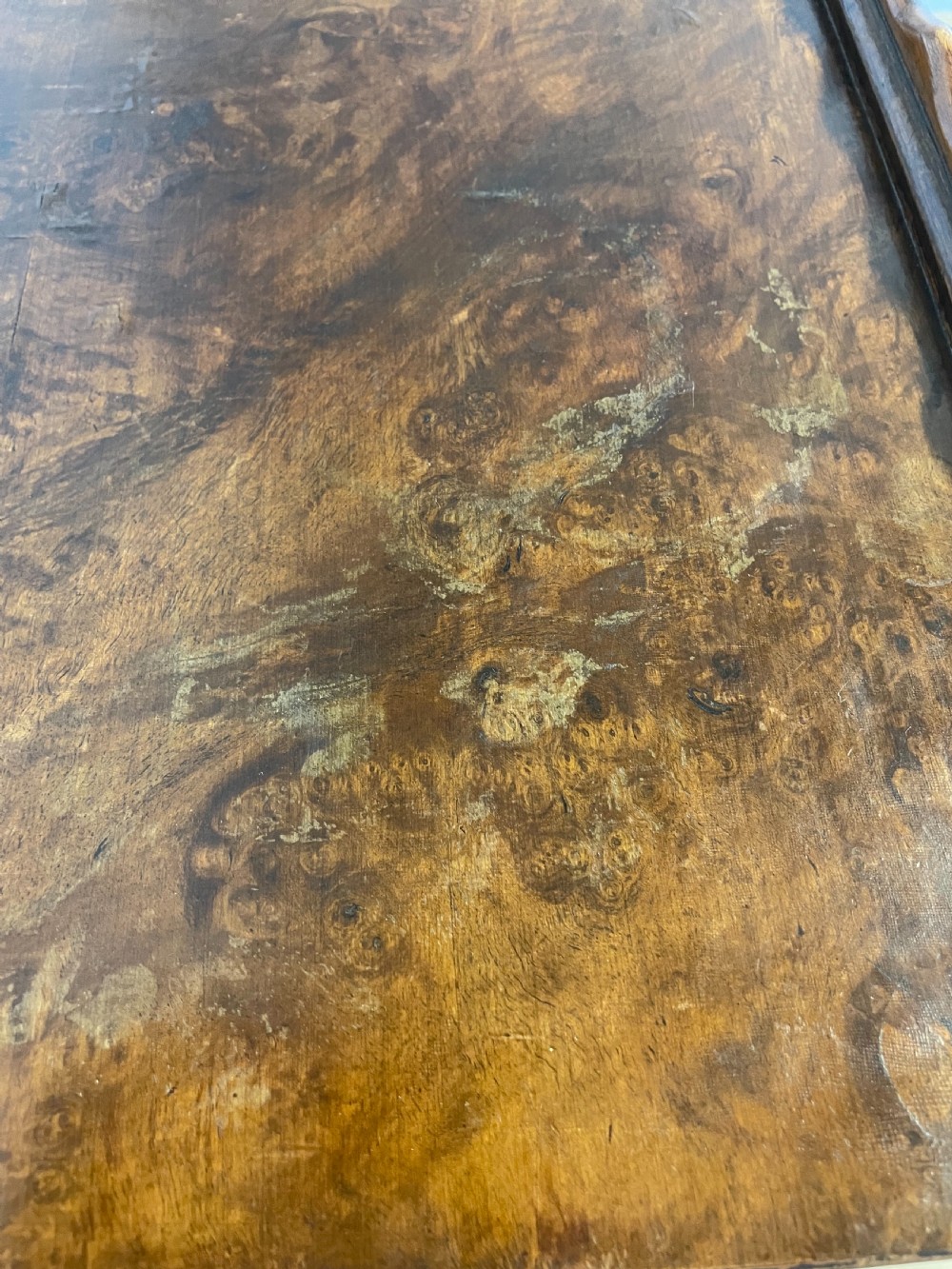 Art Deco burr walnut tea trolley  View IX