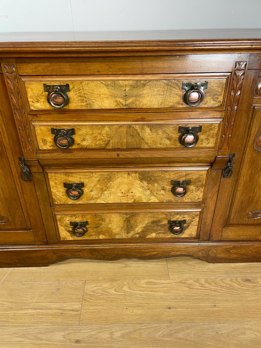 Nineteenth century Walnut sideboard  View V