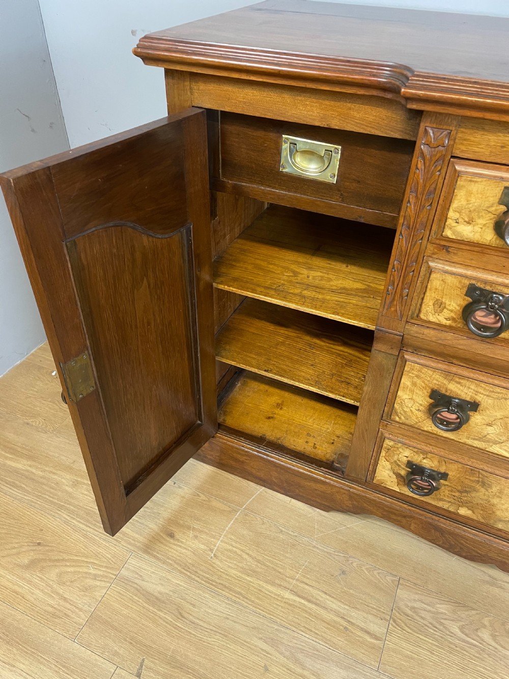 Nineteenth century Walnut sideboard  View VII
