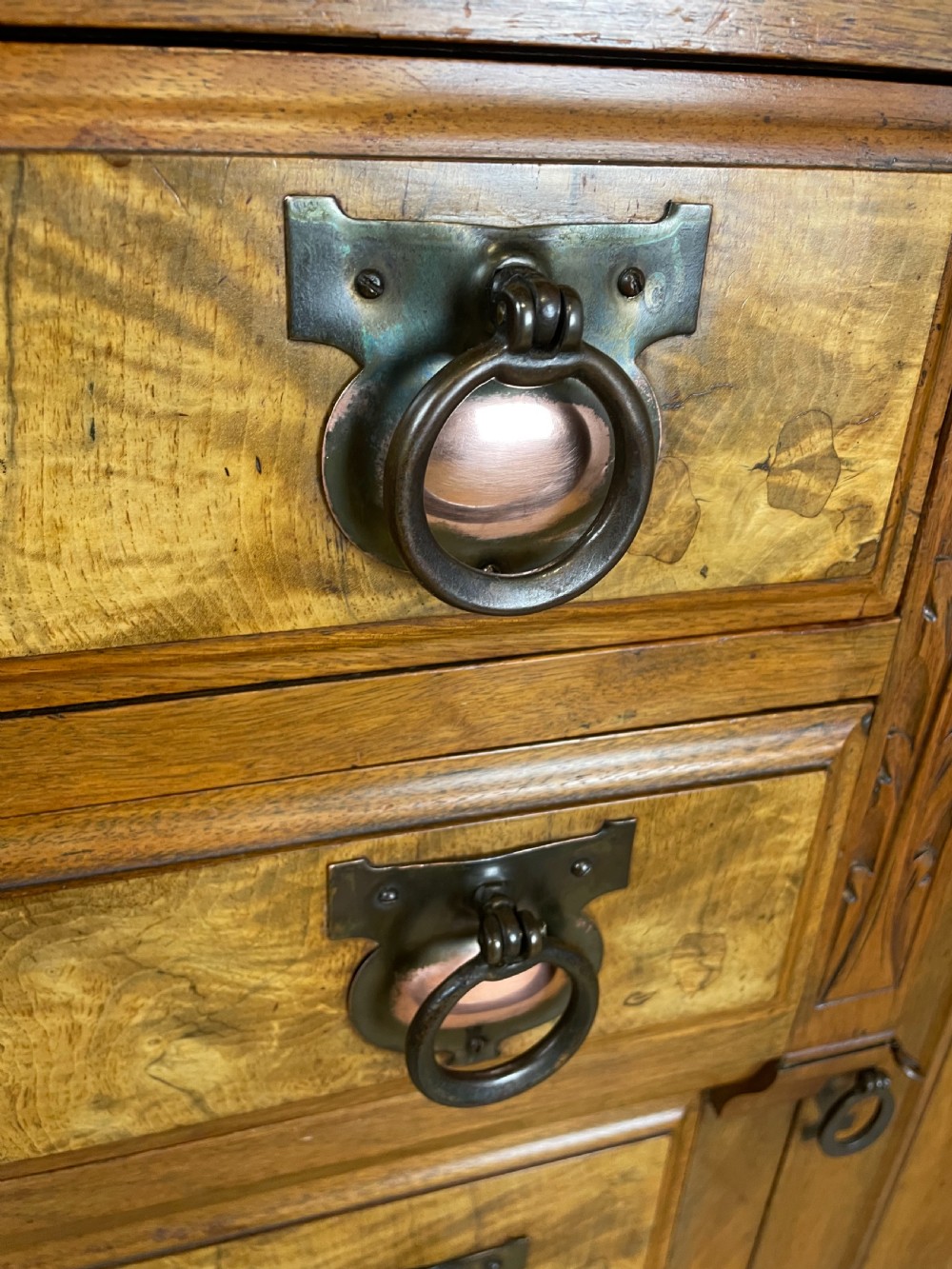 Nineteenth century Walnut sideboard  View X
