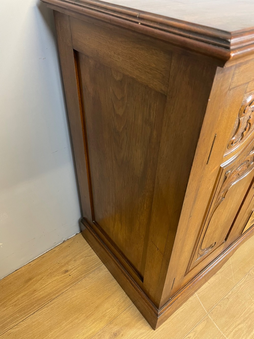 Nineteenth century Walnut sideboard  View XII