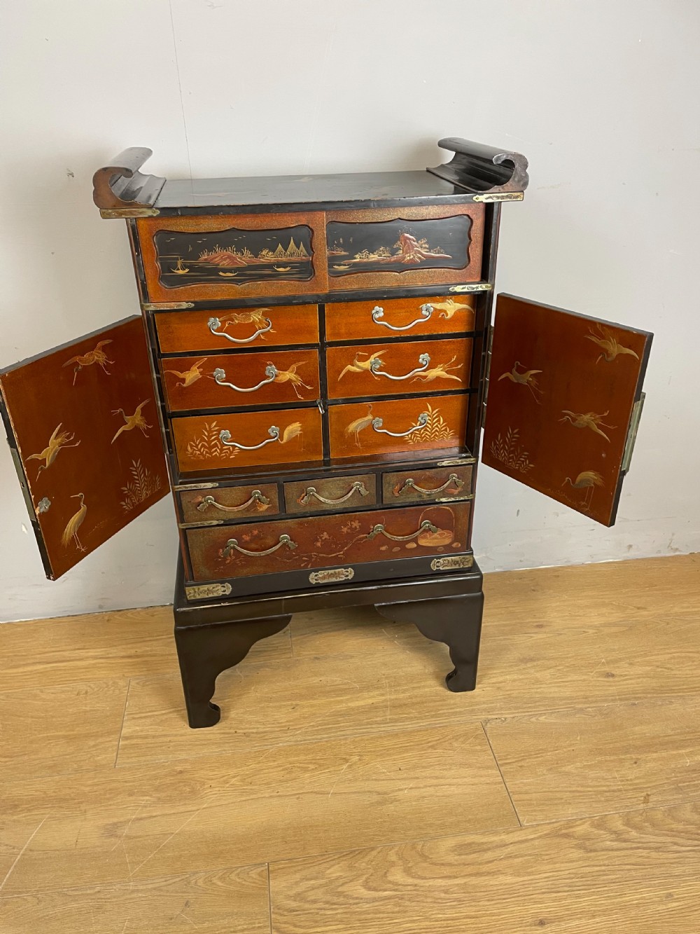 Antique Japanese Meiji period Tansu  View VII