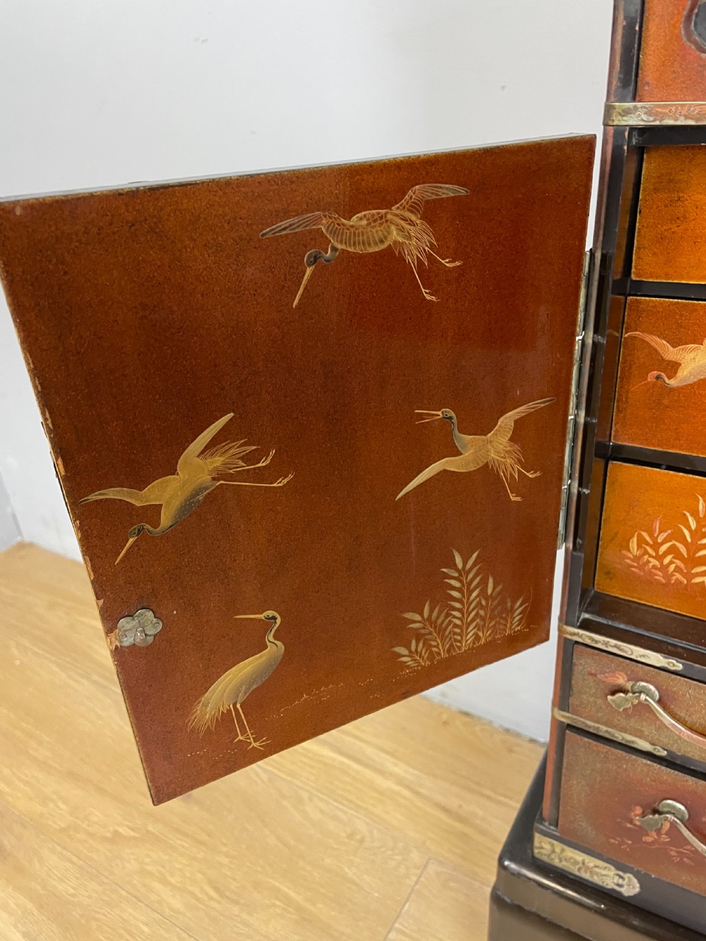 Antique Japanese Meiji period Tansu  View VIII