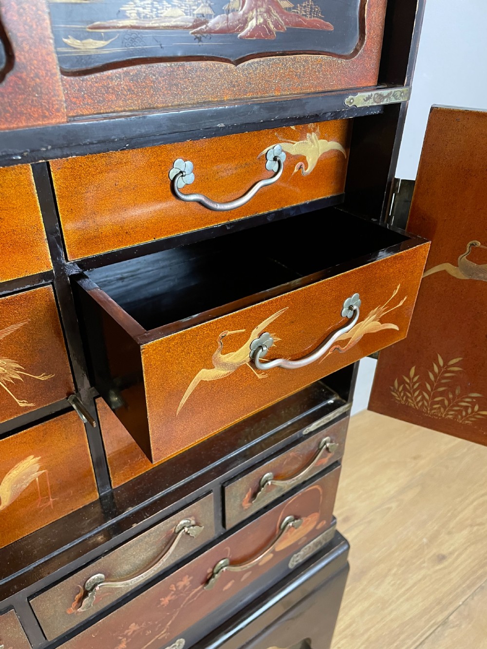 Antique Japanese Meiji period Tansu  View IX