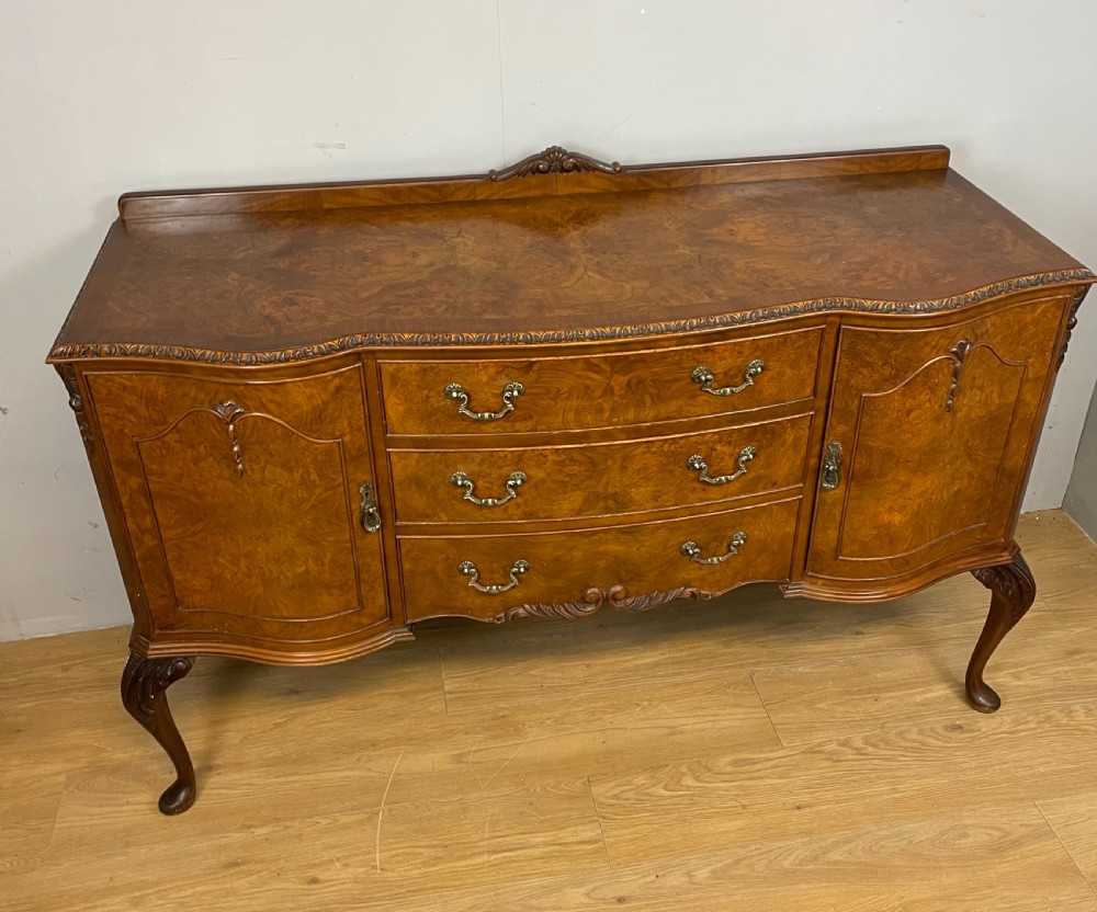 Epstein style burr walnut sideboard  View II