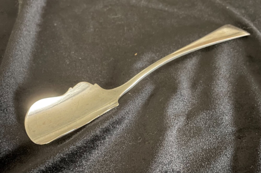 Solid silver Stilton scoop Sheffield 1925 View VIII