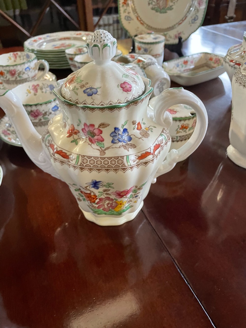 Edwardian  Copeland Spode tea and coffee service  View V