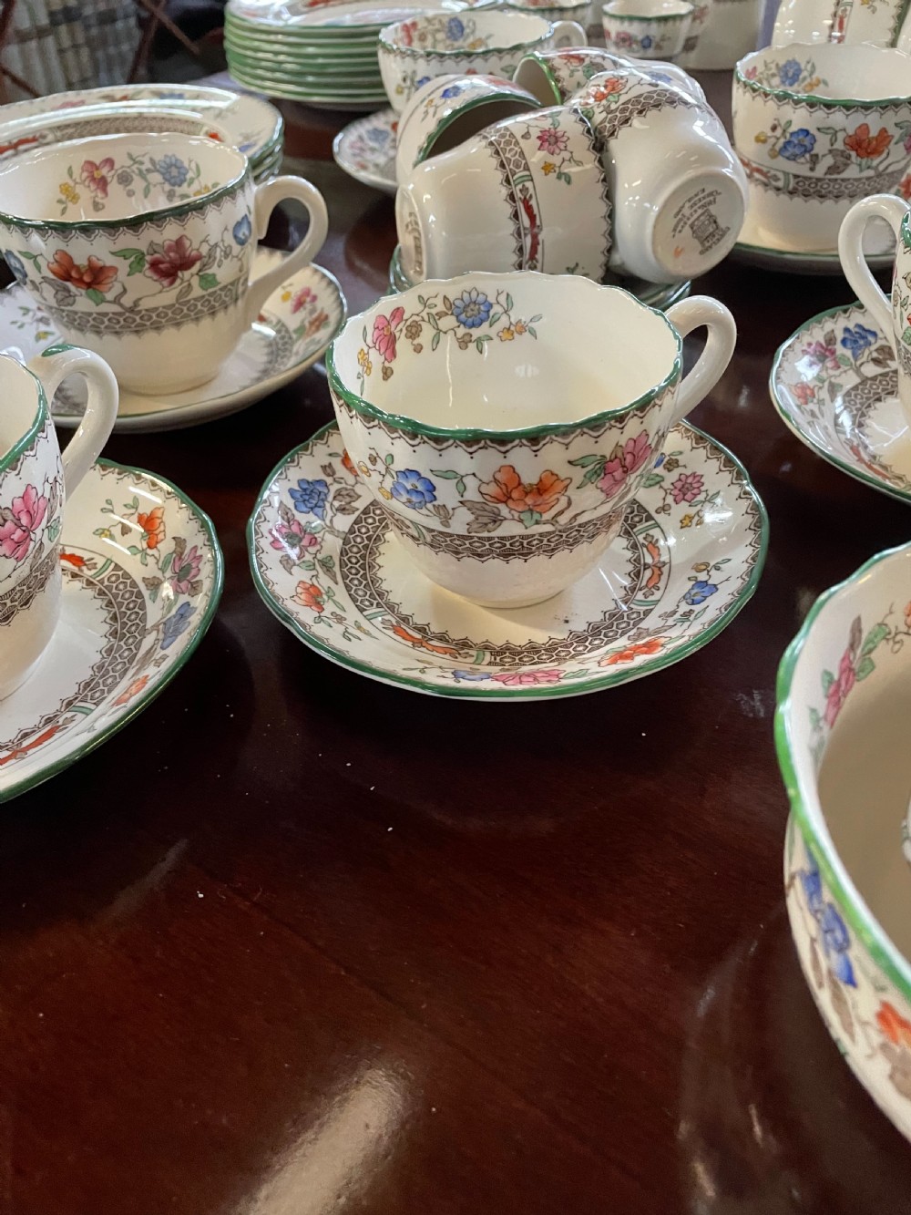 Edwardian  Copeland Spode tea and coffee service  View VI