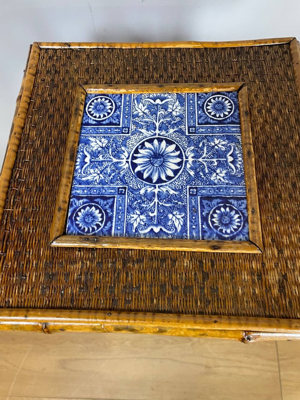 C19TH aesthetic movement bamboo plant stand  View VI
