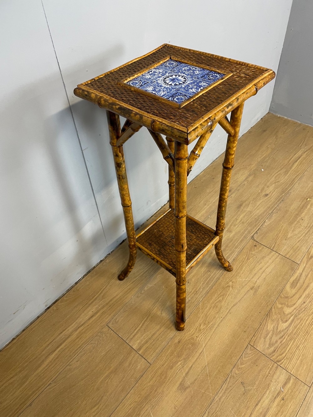 C19TH aesthetic movement bamboo plant stand  View VII