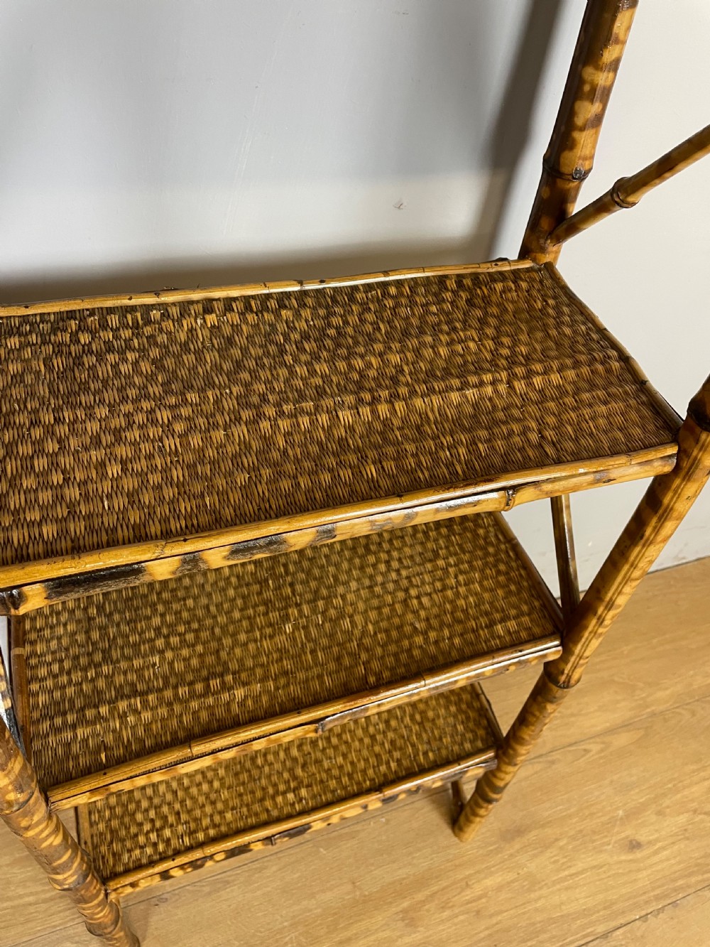 Late nineteenth century bamboo shelves  View VII
