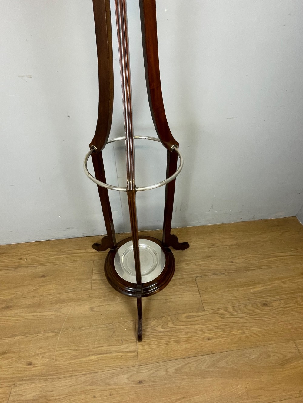 Edwardian hat and coat stand with revolving top section  View IV