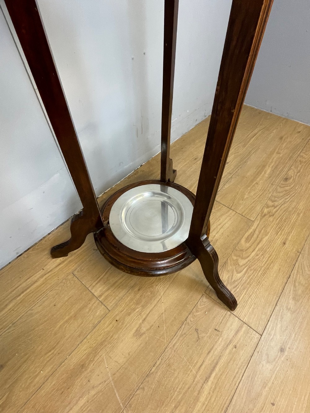 Edwardian hat and coat stand with revolving top section  View VI