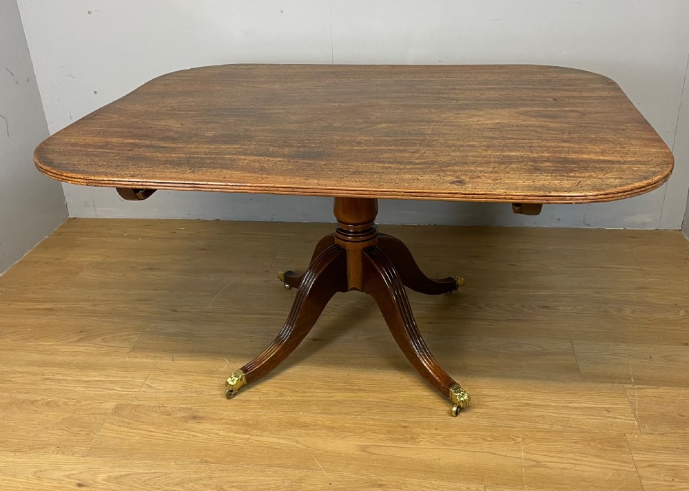 Regency  mahogany tilt top breakfast table  View II