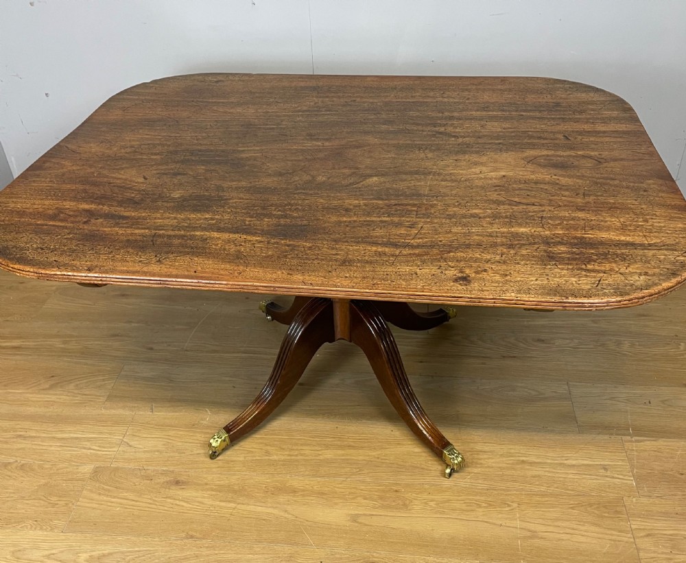Regency  mahogany tilt top breakfast table  View IV