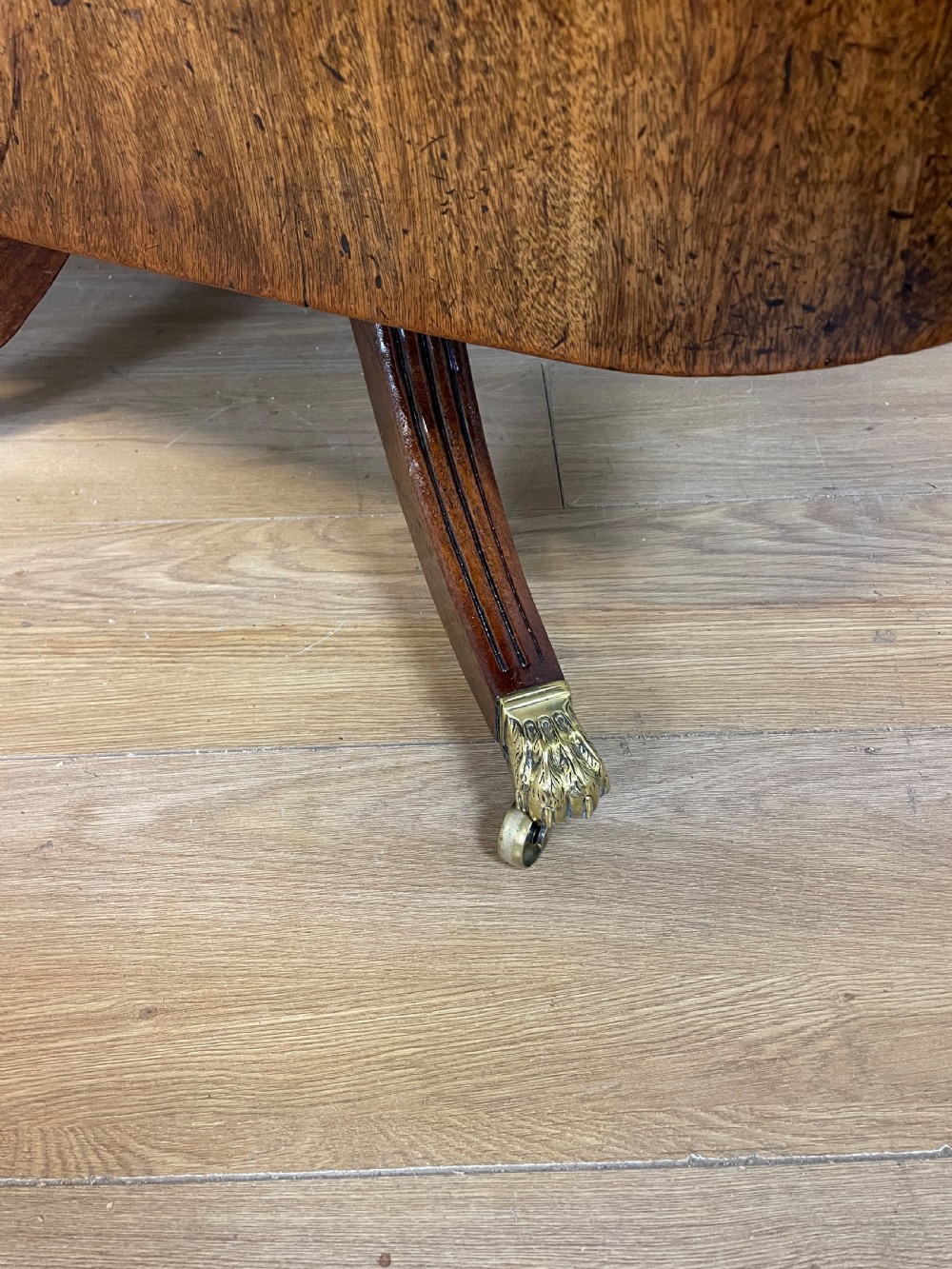 Regency  mahogany tilt top breakfast table  View VI