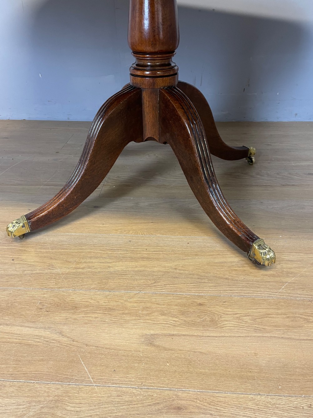 Regency  mahogany tilt top breakfast table  View IX
