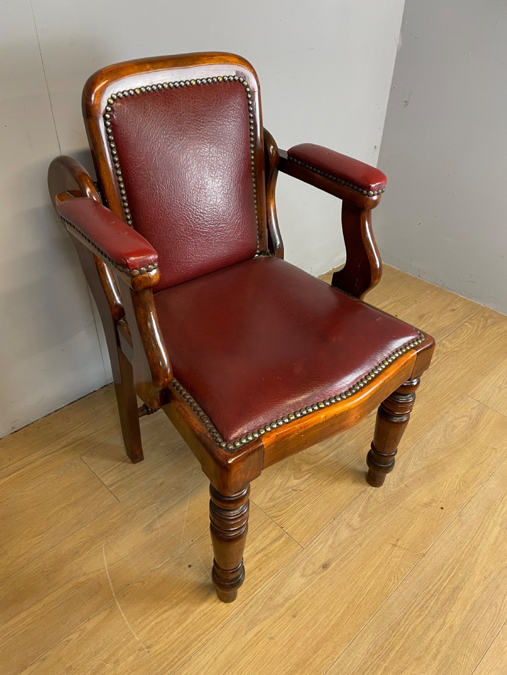 C19TH Barbers chair  by Claughton Leeds  View VII