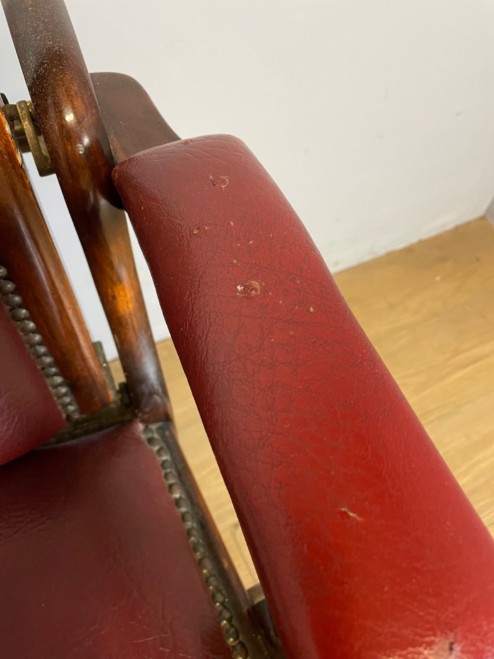 C19TH Barbers chair  by Claughton Leeds  View IX