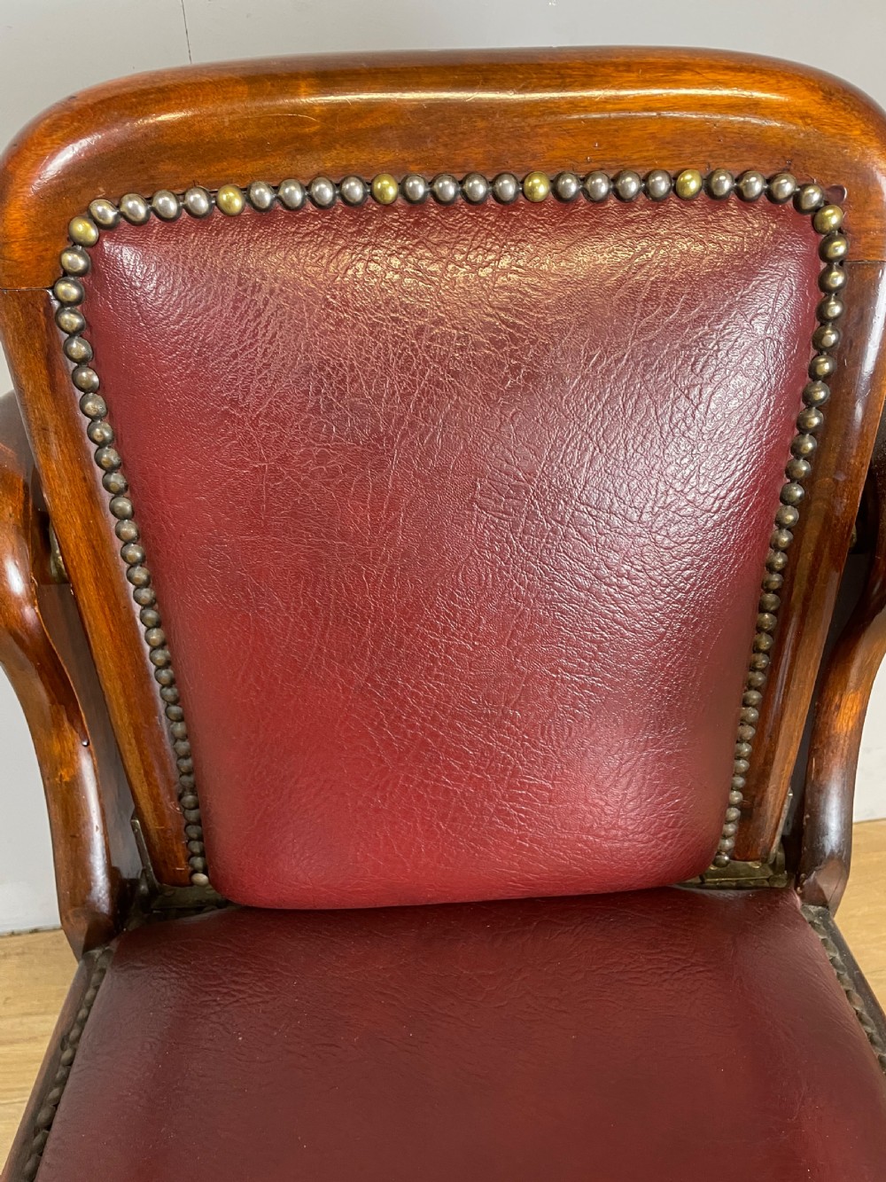 C19TH Barbers chair  by Claughton Leeds  View XI