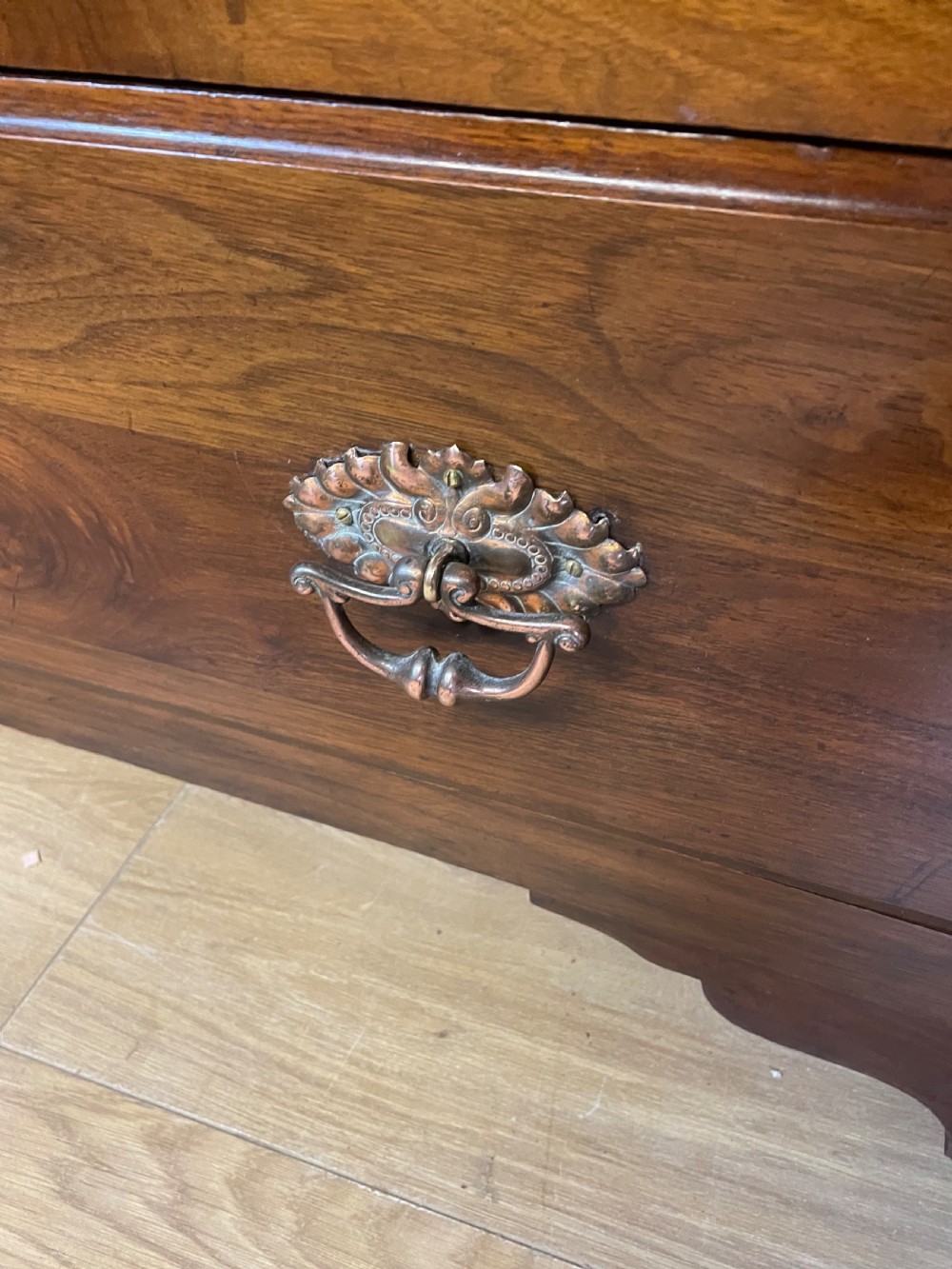 Arts and crafts walnut wardrobe Provenance Otterbeck Hall View IV