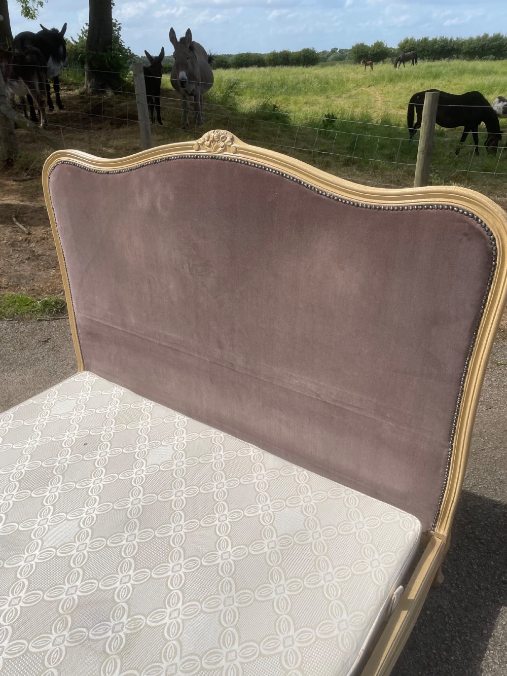 King size French Corbeille bed  View IV