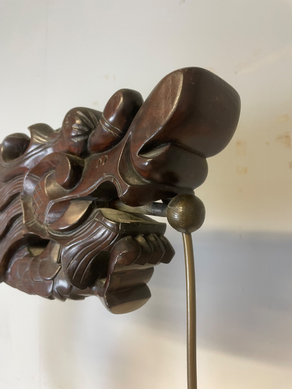 Chinese carved rosewood dragon light Great quality  View VII