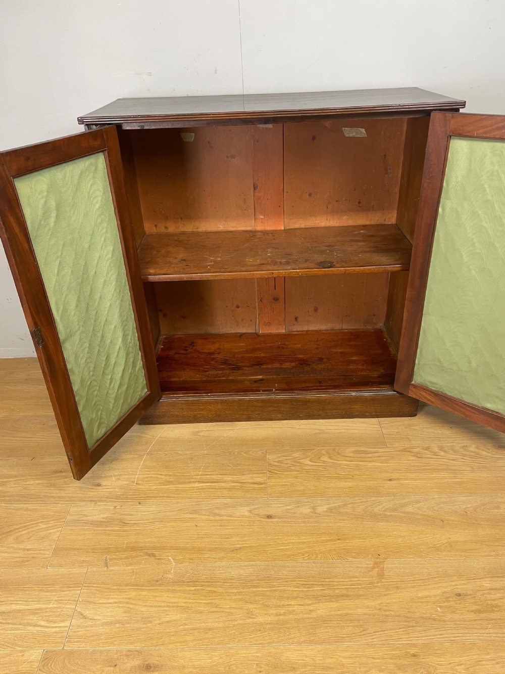 Late Regency mahogany two door side cabinet  View VII