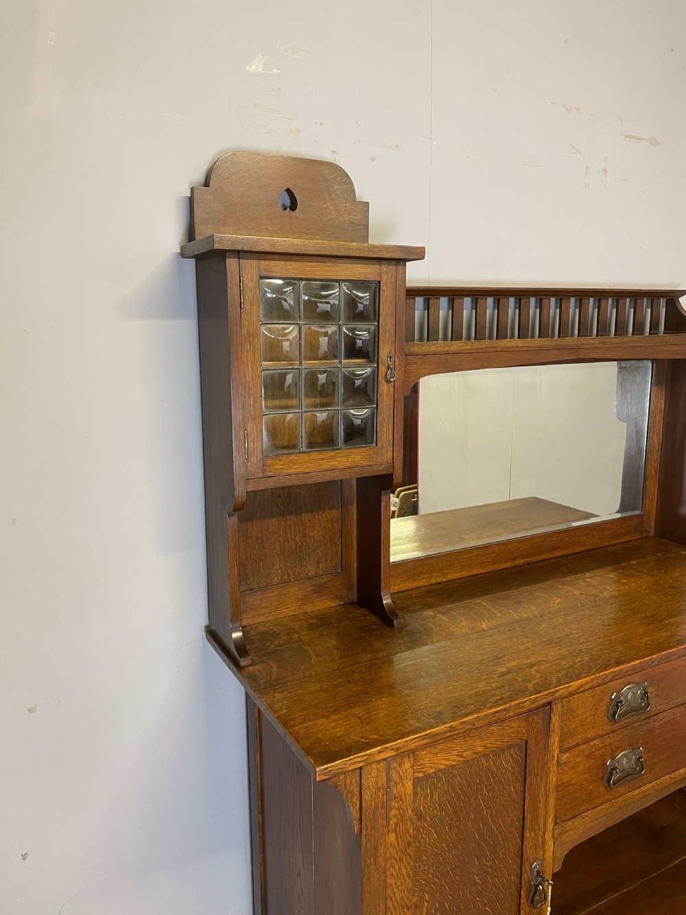 Oak Arts and crafts sideboard in the style of Liberty View II