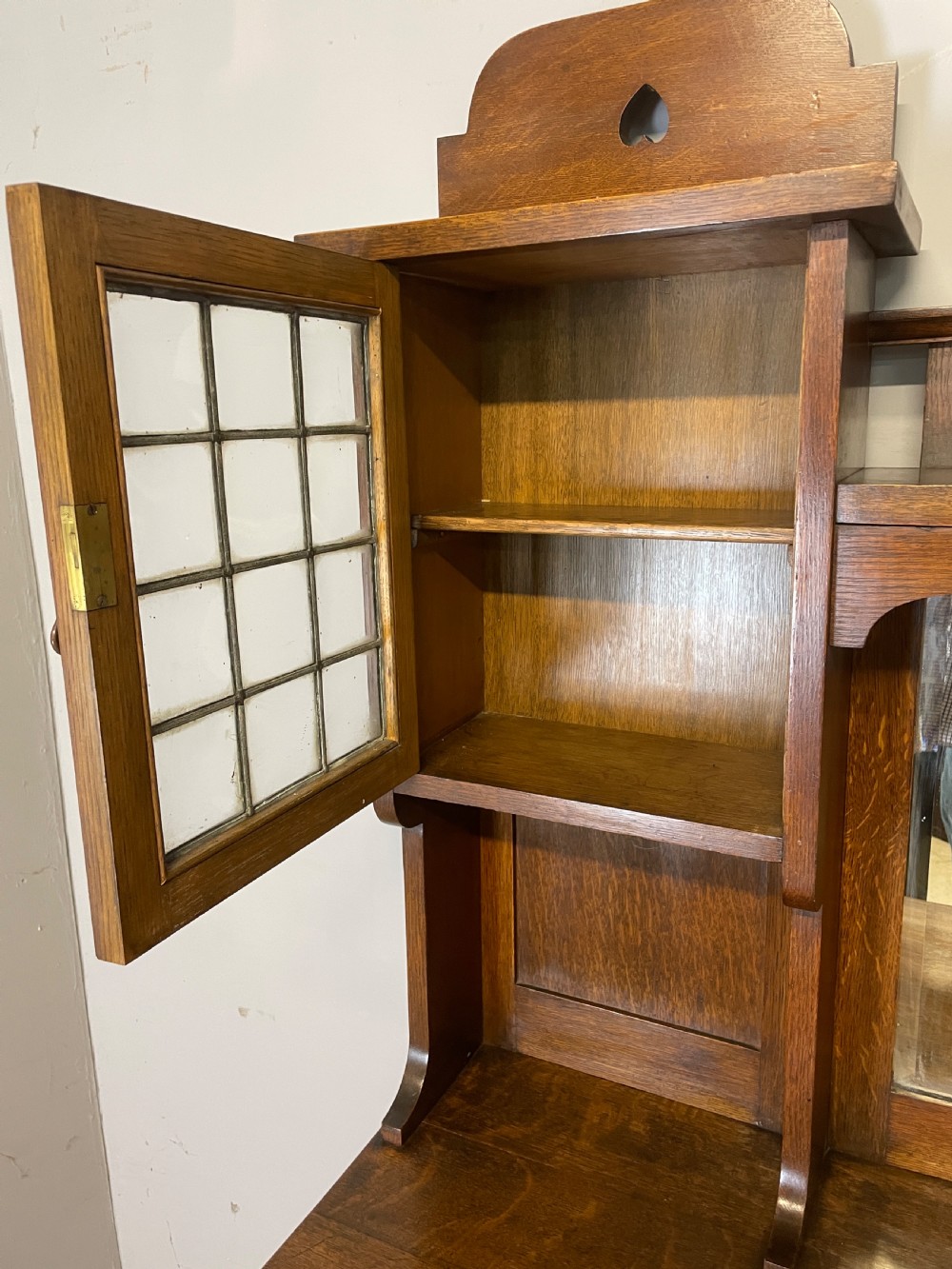 Oak Arts and crafts sideboard in the style of Liberty View IX