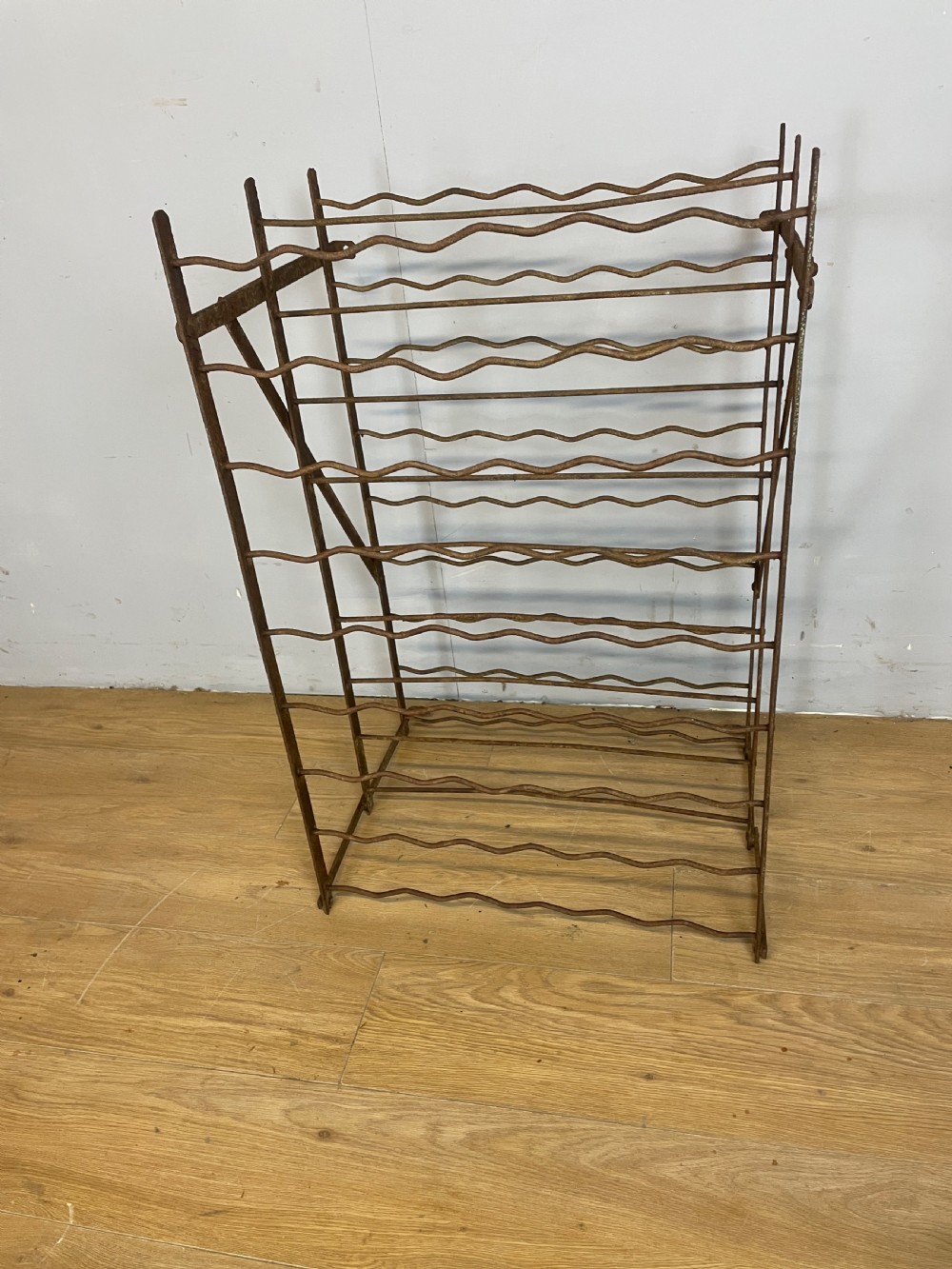Edwardian 108 bottle wine rack  View II