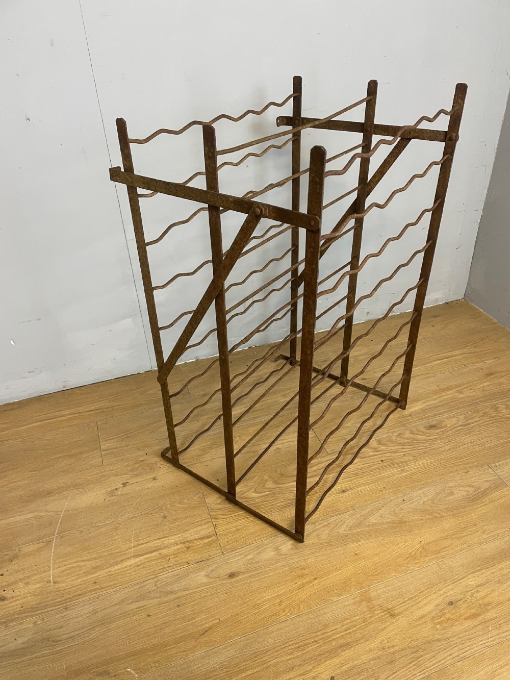 Edwardian 108 bottle wine rack  View IX