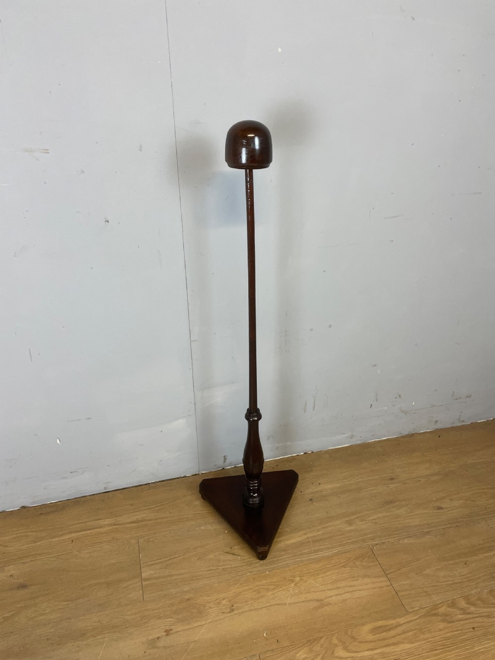 Regency mahogany wig stand on tripartite base  View VIII