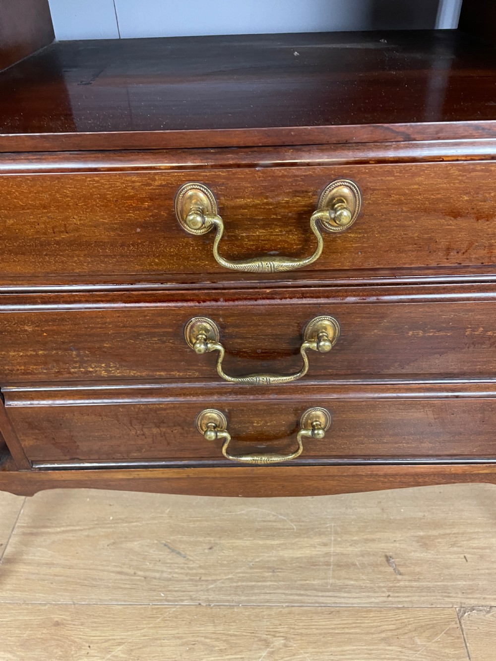 Victorian mahogany music cabinet  View IX