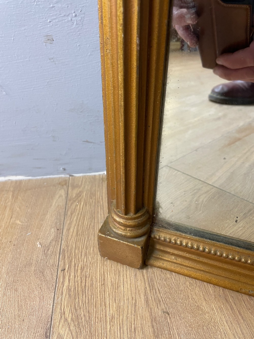 Regency pier mirror circa 1830 View VI
